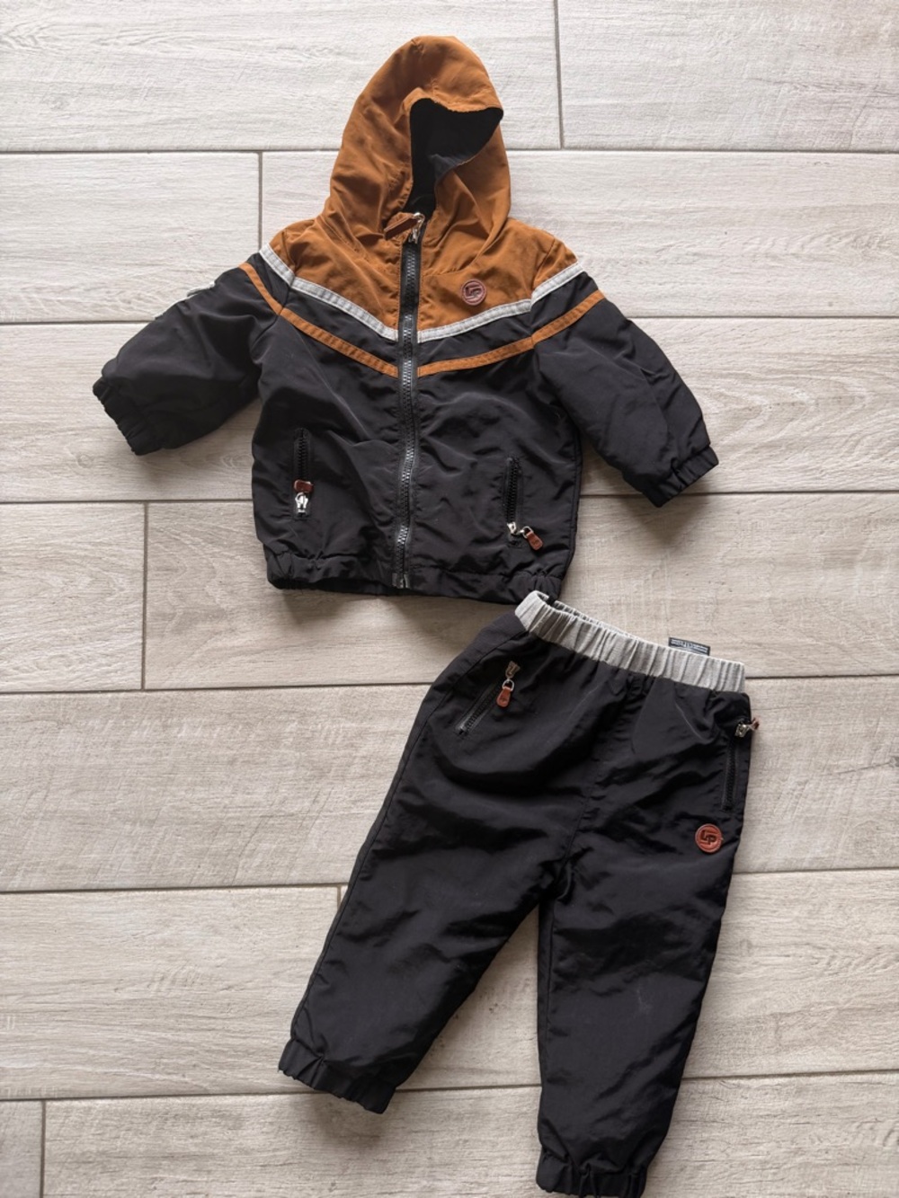 Mid-season Two-Piece Hooded Jacket 6-12 months
